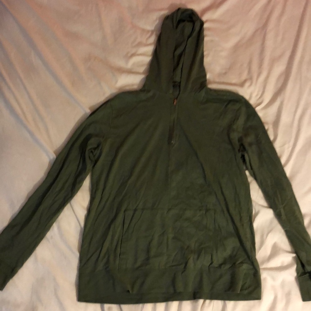 Men’s hooded quarter zip